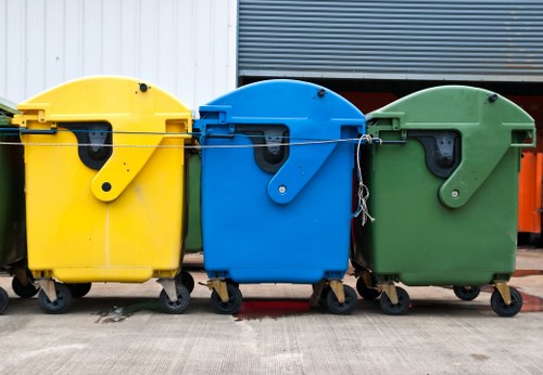 Residents utilizing waste removal services in Croydon