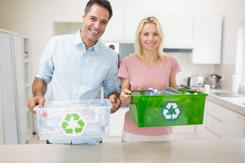 Different types of waste handled by Croydon services