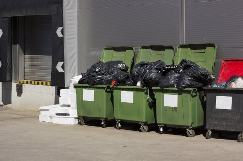 Efficient waste management during building projects