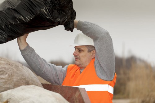 Insurance documents and certificates for a professional waste removal company